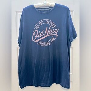 Old Navy Blue and Pink Shirt, sz 2x